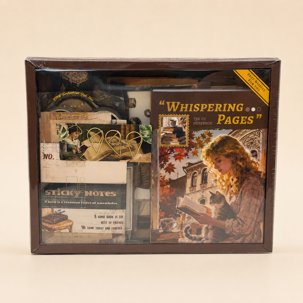 Kit de Scrapbooking con Libreta