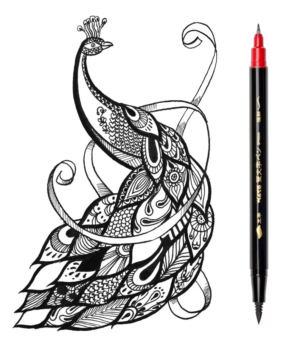 PENTEL TWIN BRUSH