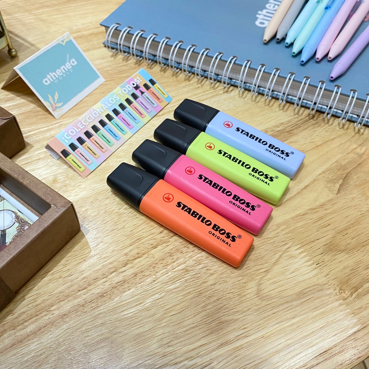 STABILO BOSS PASTEL LIMA 4PZAS