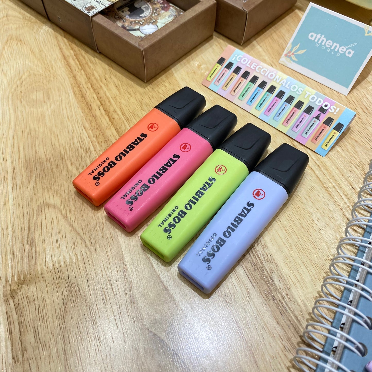 STABILO BOSS PASTEL LIMA 4PZAS