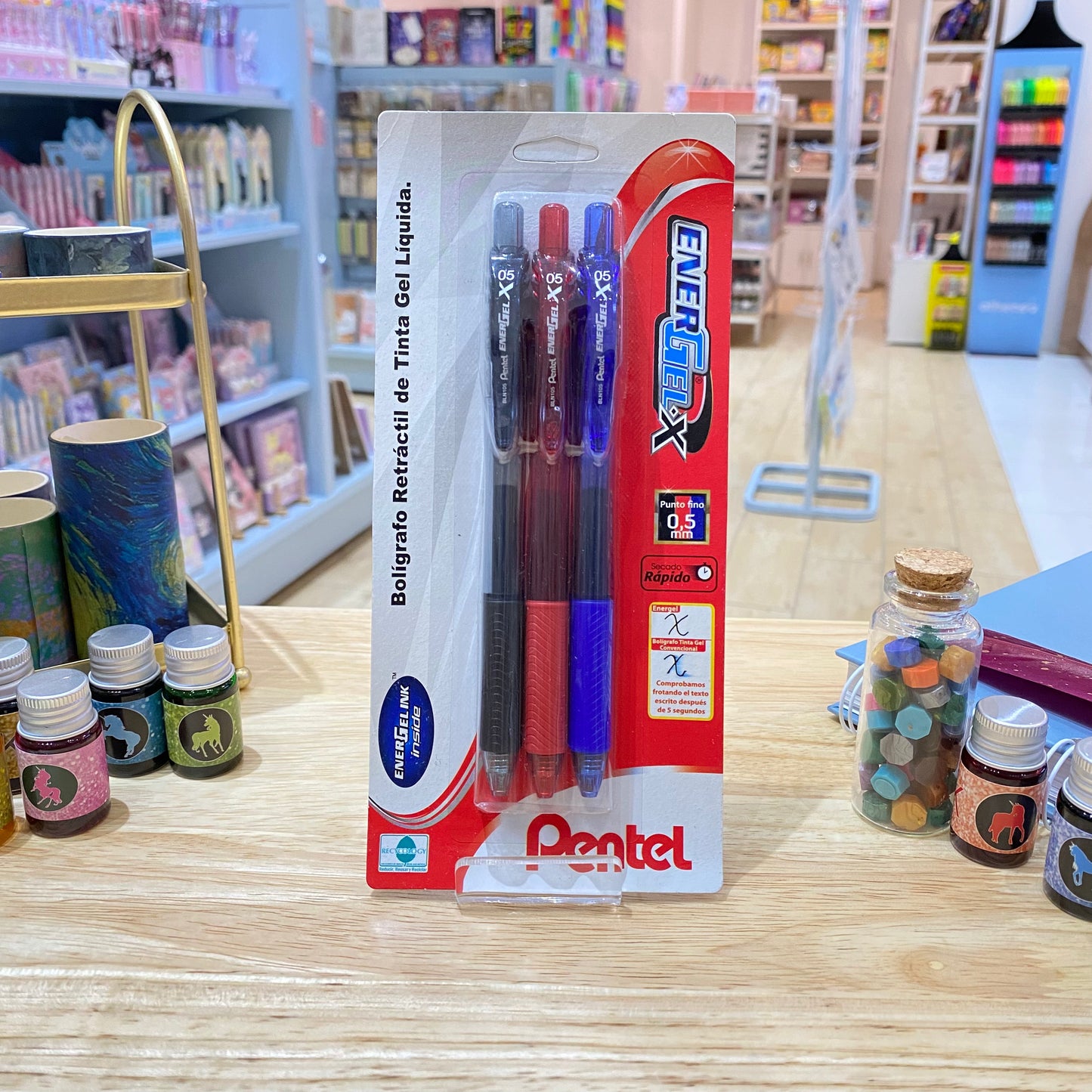 PENTEL ENERGEL 0.5MM 3PZAS