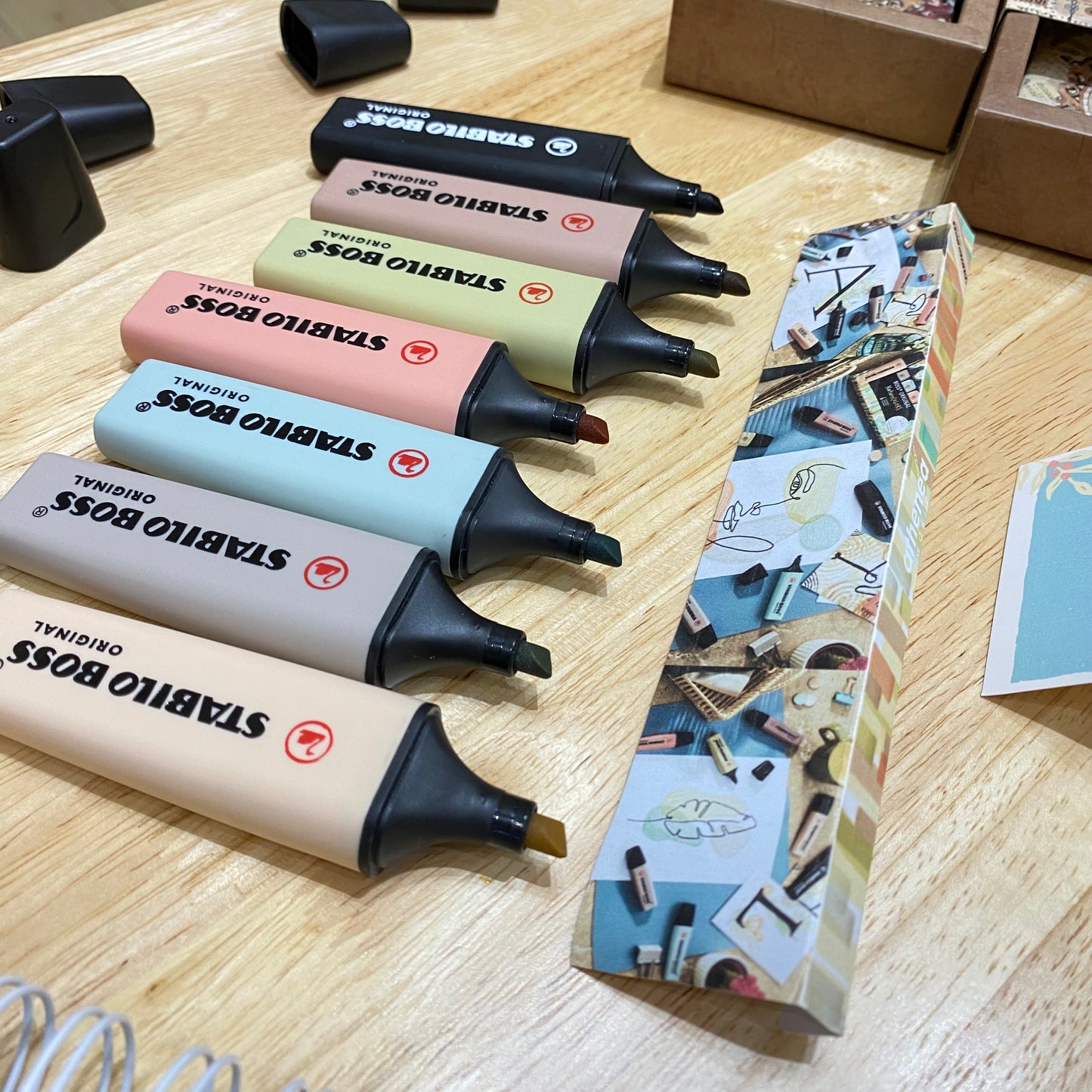 STABILO BOSS NATURE COLORS 7PZAS