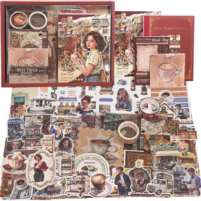 Kit de Scrapbooking con Libreta
