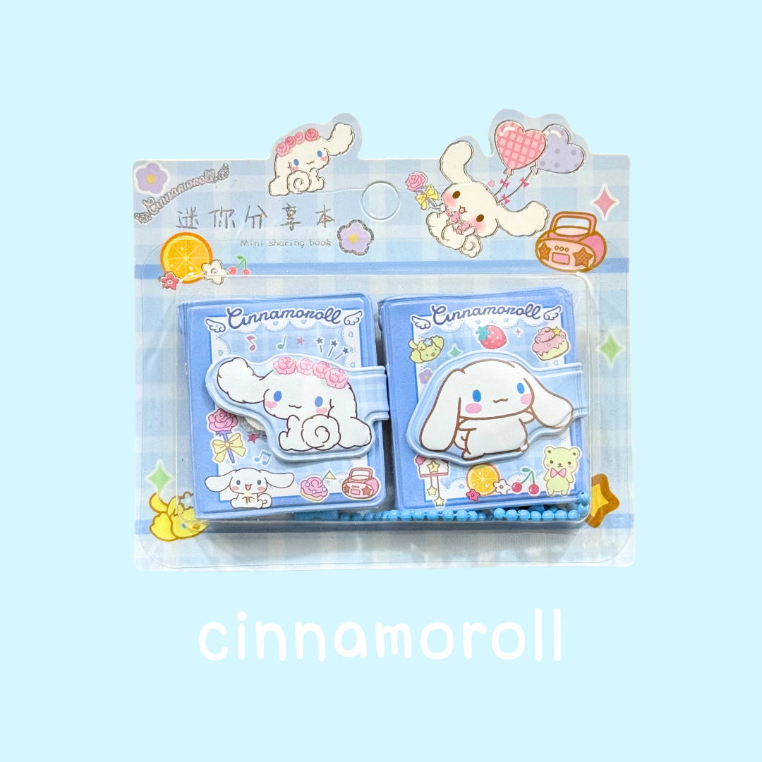 2 MINI LIBRETITAS SANRIO