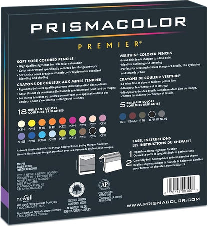 PRISMACOLOR PREMIER MANGA SET 23 PZAS