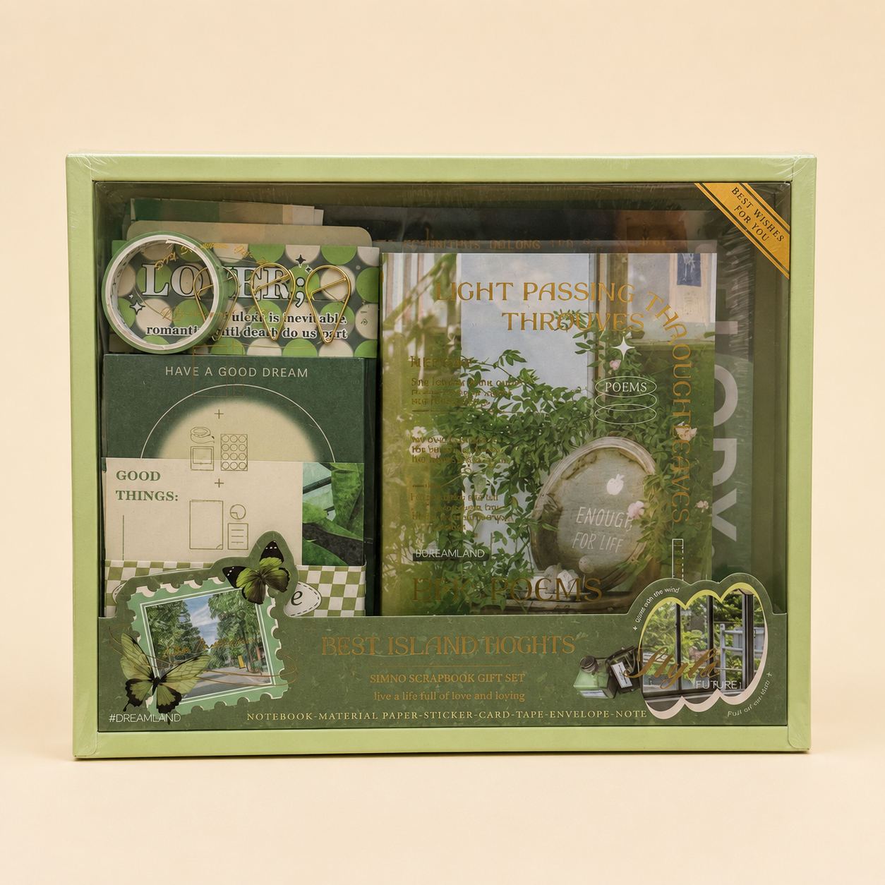 Kit de Scrapbooking con Libreta