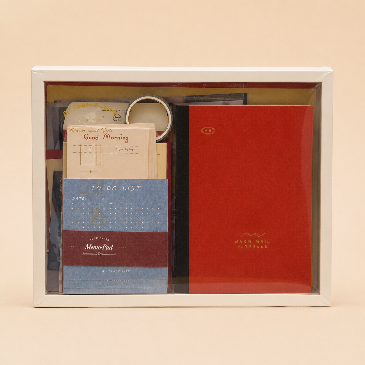 Kit de Scrapbooking con Libreta