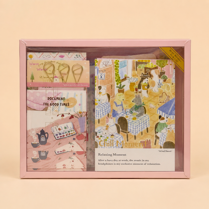 Kit de Scrapbooking con Libreta