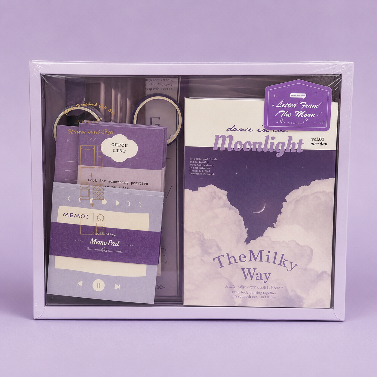 Kit de Scrapbooking con Libreta