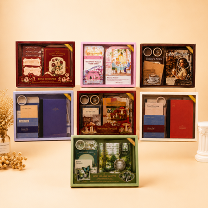 Kit de Scrapbooking con Libreta