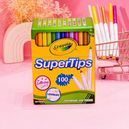 Crayola Supertips 100 pzas